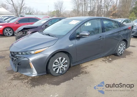 2020 Toyota Prius Prime Le from USA, damaged, VIN JTDKARFP9L3130716
